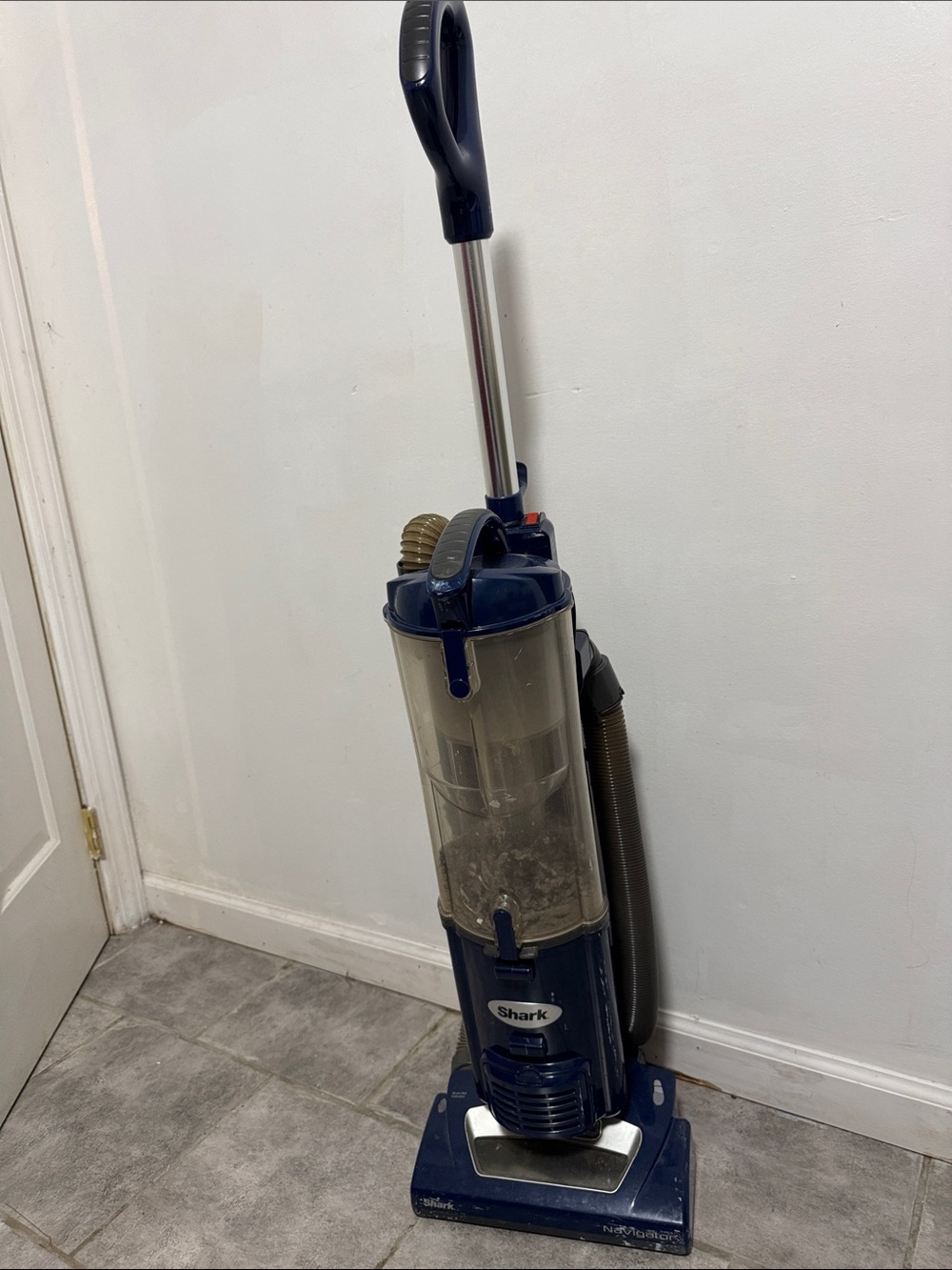 Upright Vacuum Cleaner - Dark Blue
